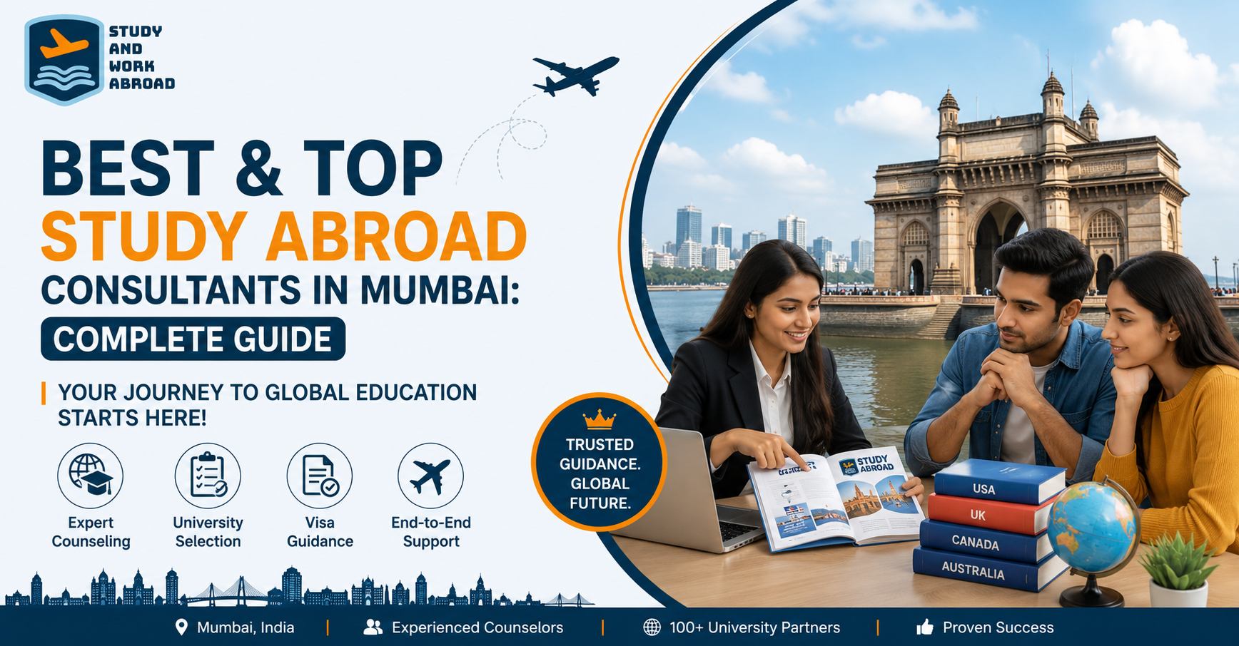Best & Top Study Abroad Consultants in Mumbai – Complete Guide